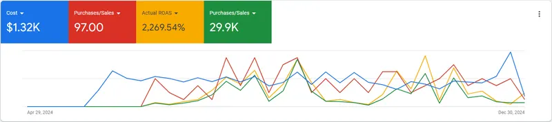 Google Ads Rezultat 1
